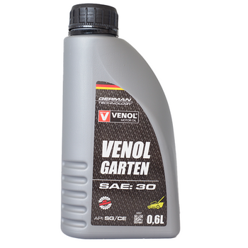 Olej SAE30 do silnika kosiarki Venol GARTEN (opak. 0,6 litr)